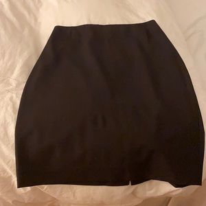 Brown theory suit pencil skirt